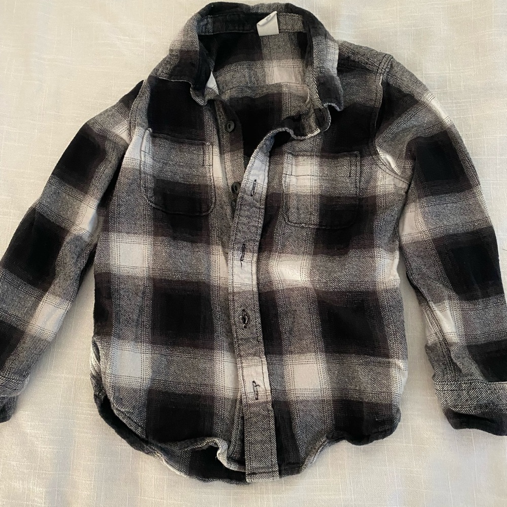 Gap boys flannel shirt